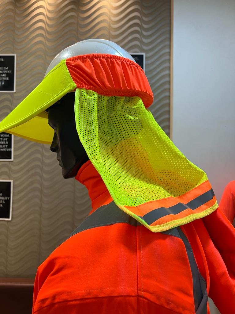 Helmet cover from ReflectoSafe