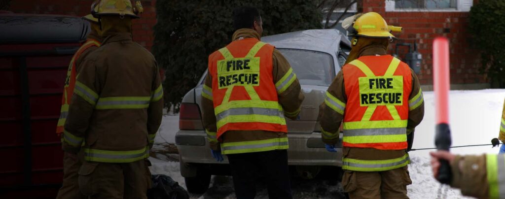 High Visibility Reflective Wear For Emergency Responders