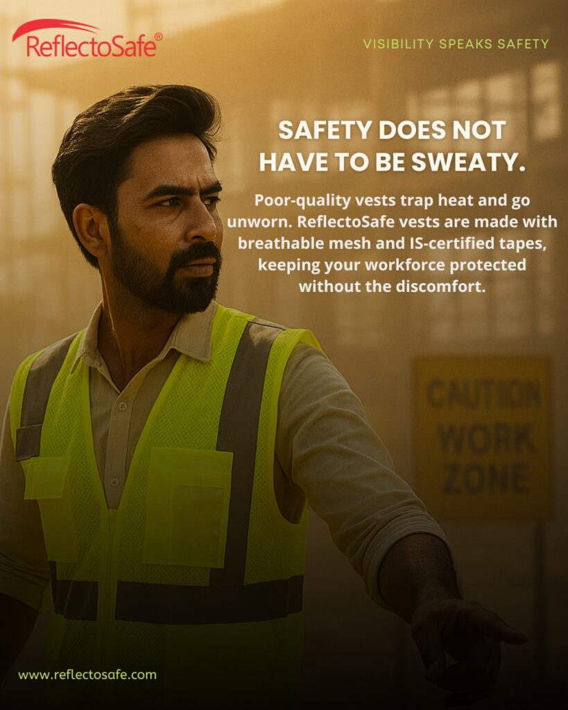 A breathable reflective jacket is more than just safety wear—it’s a necessity for worker efficiency, compliance, and long-term protection.